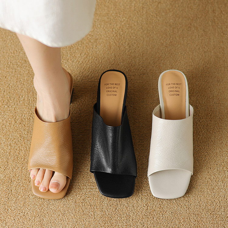 Women's Open Toe Block Heel Sandals Summer 2025 - Style a.html