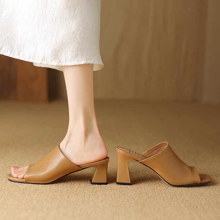 Women's Open Toe Block Heel Sandals Summer 2025 - Style a.html